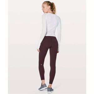 Lululemon speed tight - black cherry size 4